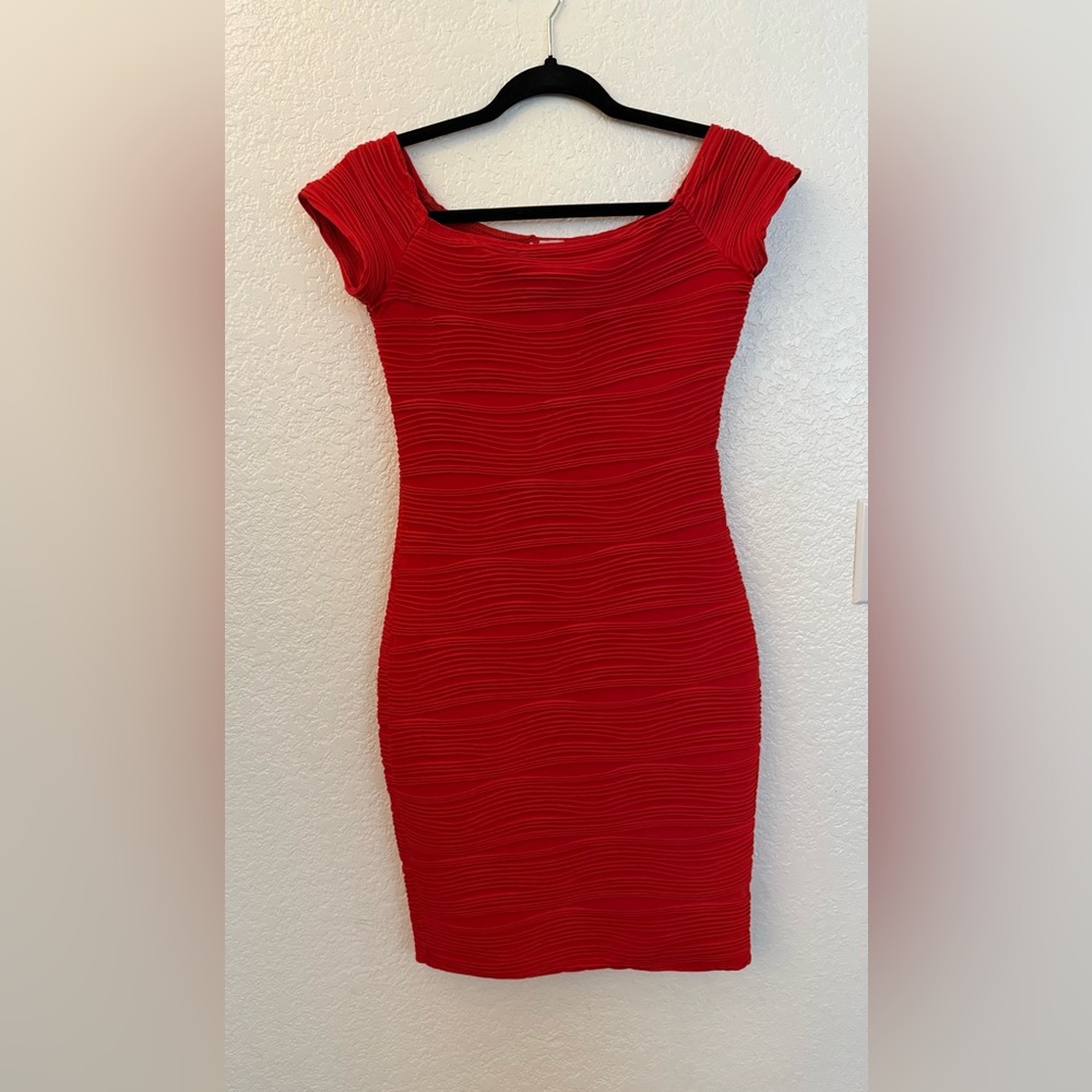 Elegant Red Women's Dress